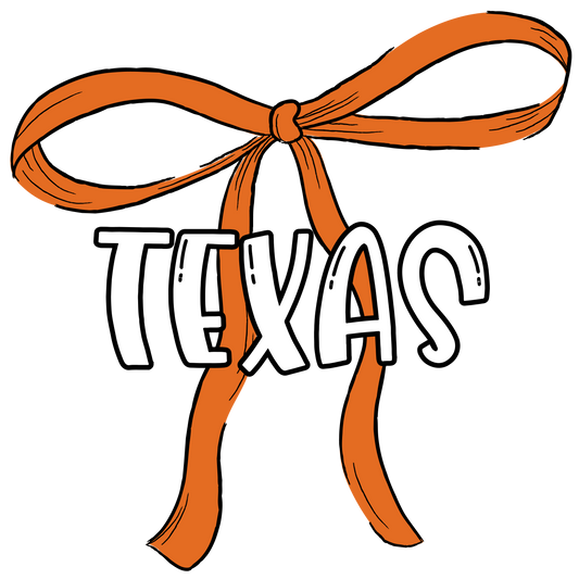 Texas Bow DTF Transfer