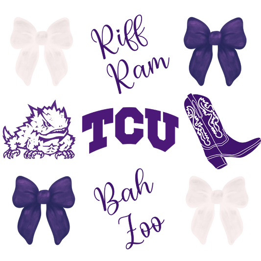 TCU Coquette DTF