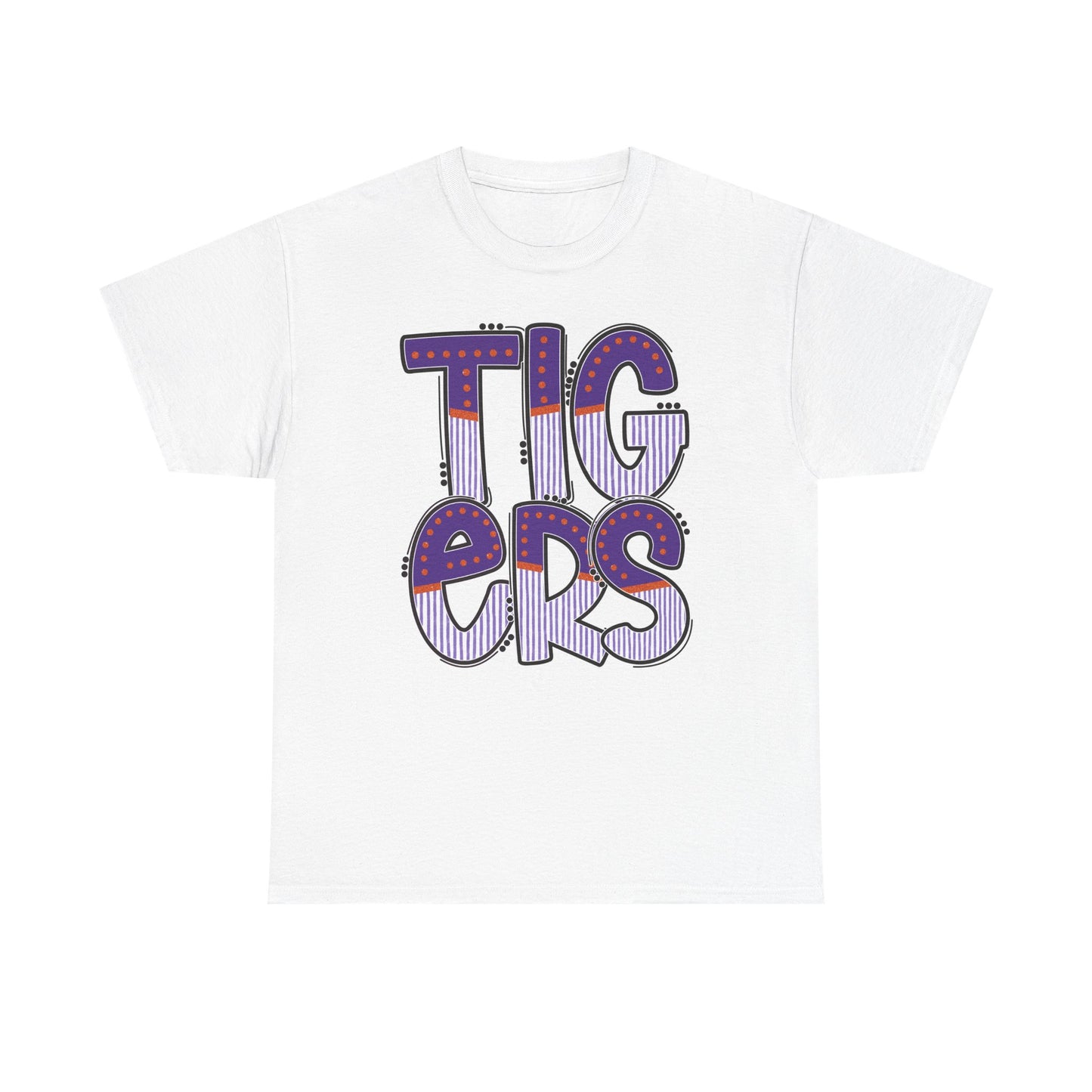 Tigers Doodle DTF Transfer