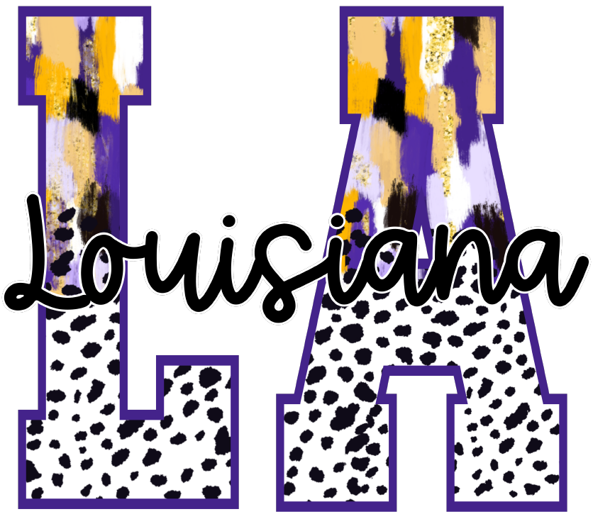 Louisiana LA DTF Transfer