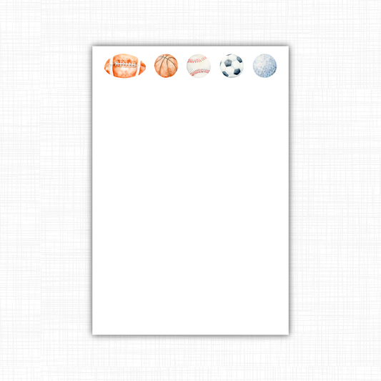 Sports Notepad