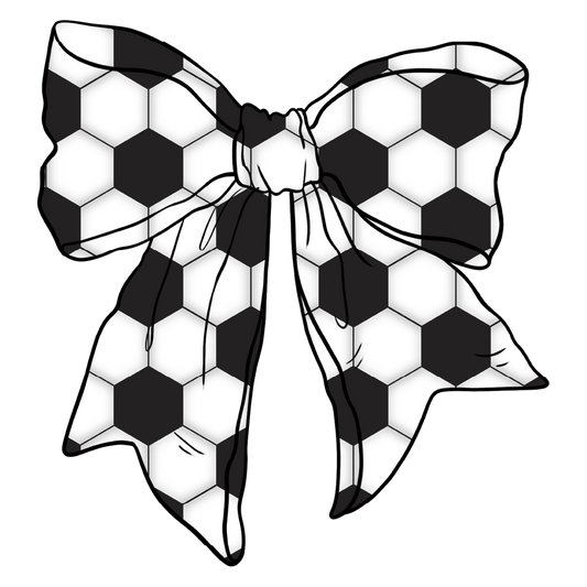 Soccer Bow DTF Transfer