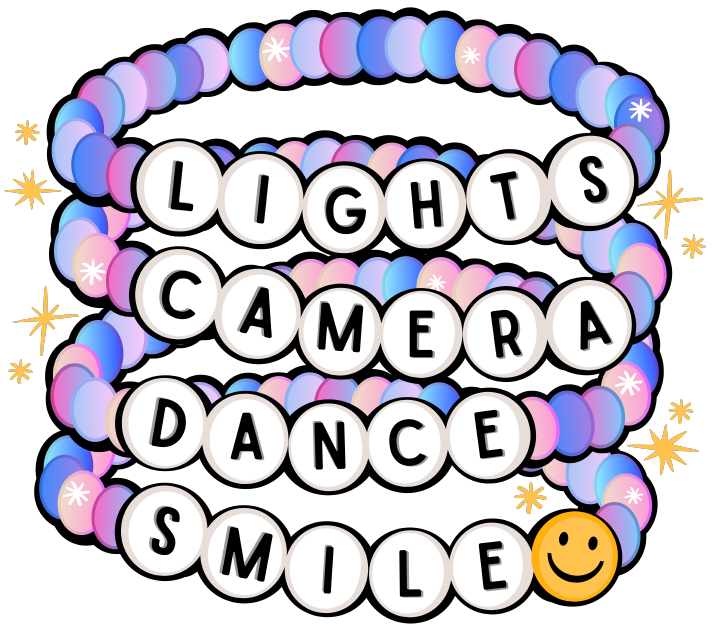 Lights Camera Dance DTF Transfer