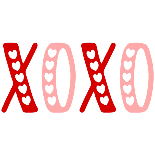 XOXO Hearts DTF
