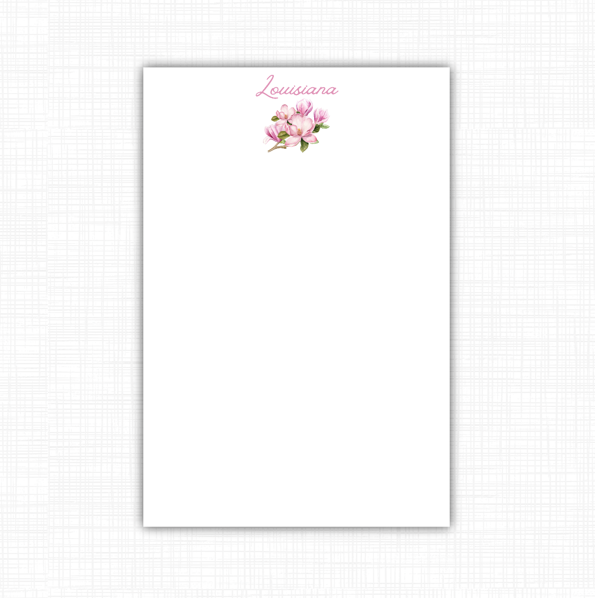 State Flower Notepad