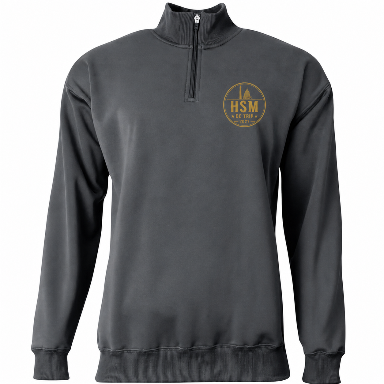 HSM DC 2027 1/4 Zip Fleece