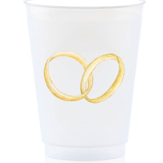 Wedding Ring Shatterproof Cup