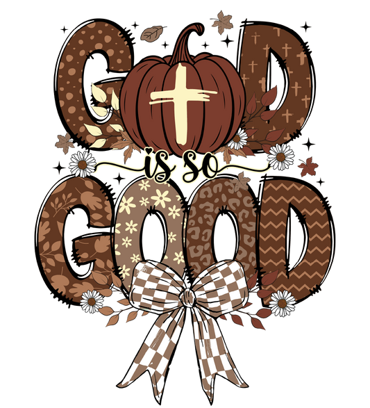 Fall God is so Good DTF Transfer