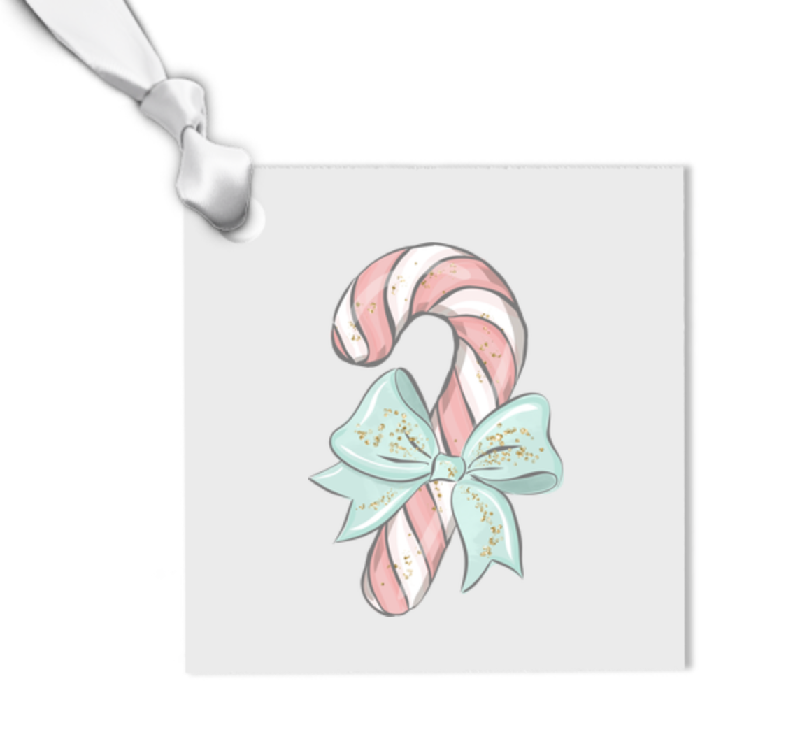 Candy Cane Gift Tags